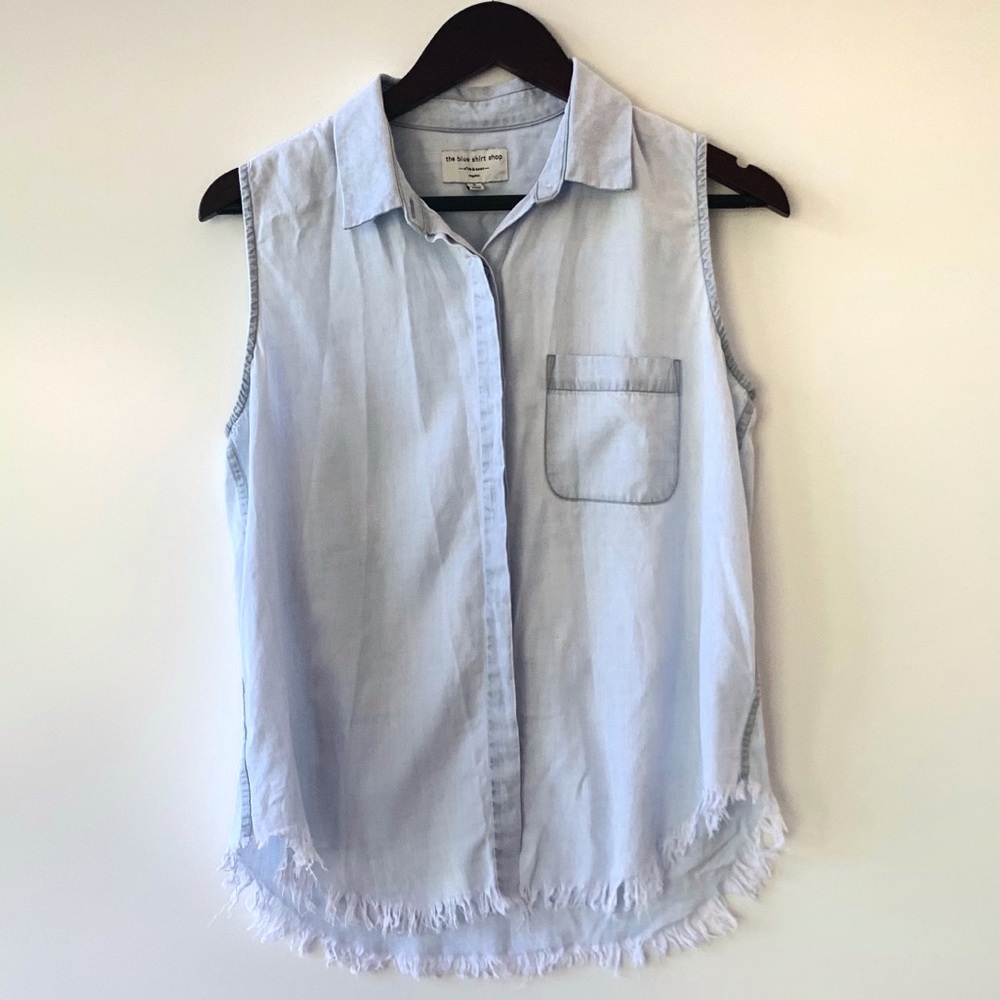 DL 1961 Premium Denim N7TH & Kent Sleeveless Top